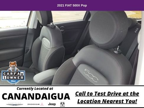 Used 2021 FIAT 500X Pop w/ Pop Value Package AWD/4WD image 11