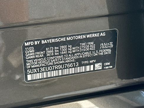Certified 2024 BMW X5 sDrive40i w/ M Sport Package RWD image 36