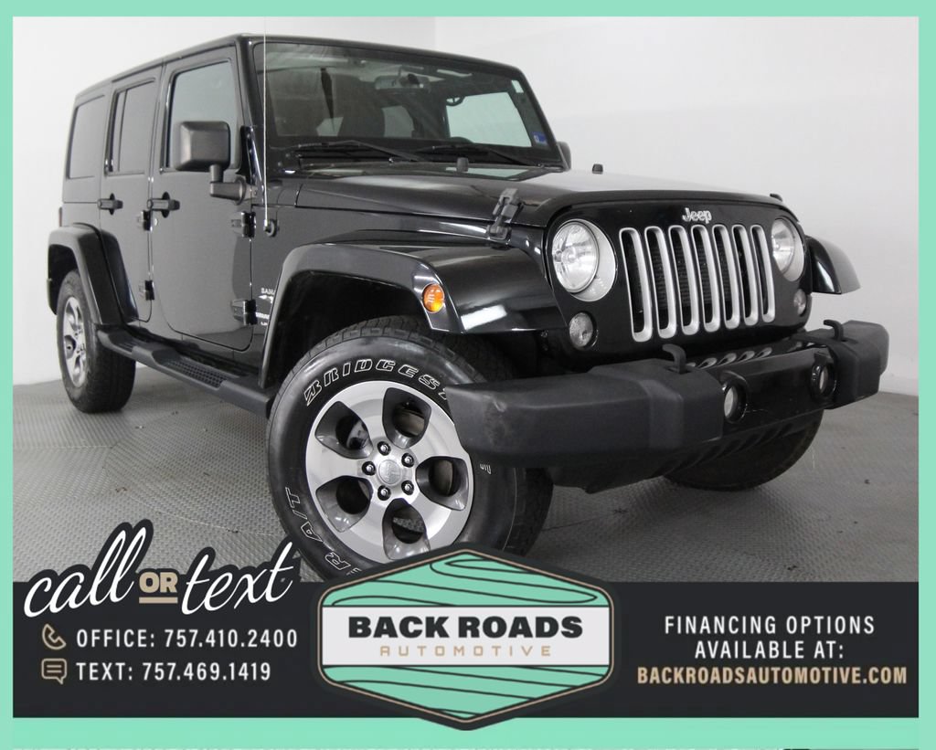 Used 2018 Jeep Wrangler Unlimited Sahara AWD/4WD image 1