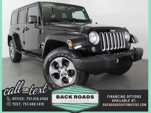Used 2018 Jeep Wrangler Unlimited Sahara AWD/4WD image 1