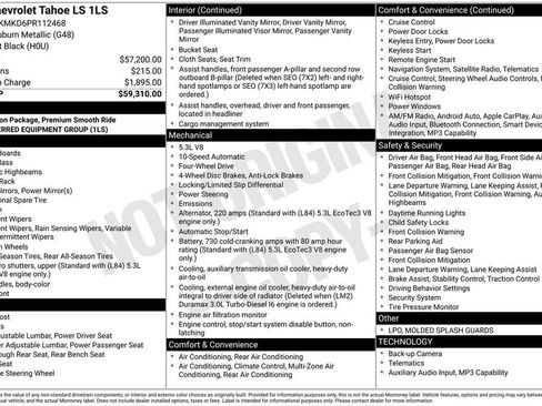 Used 2023 Chevrolet Tahoe LS image 27