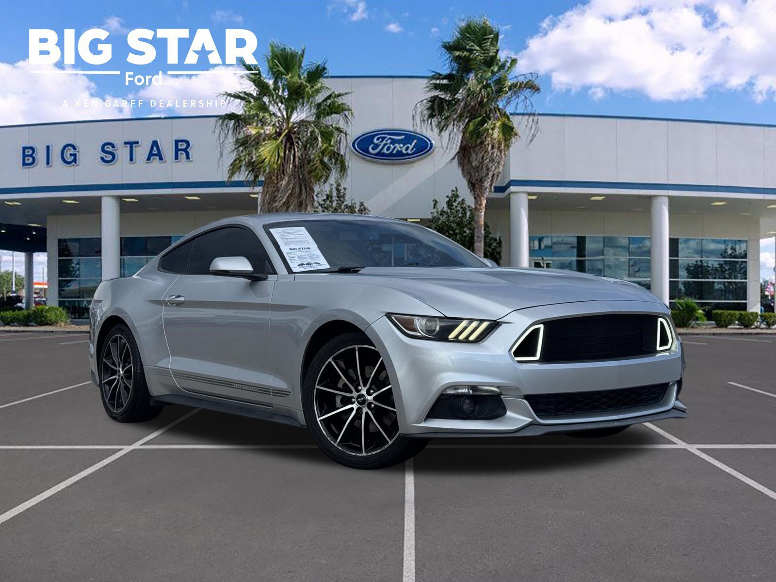 Used 2017 Ford Mustang Premium w/ Wheel & Stripe Package RWD image 1