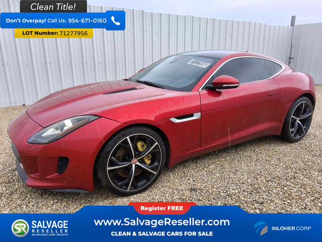 Used 2016 Jaguar F-TYPE Coupe RWD image 1