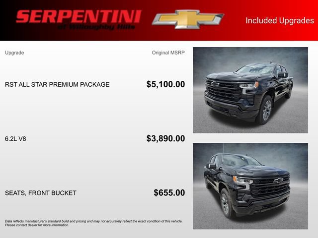 New 2026 Chevrolet Silverado 1500 RST w/ RST All Star Premium Package AWD/4WD image 25