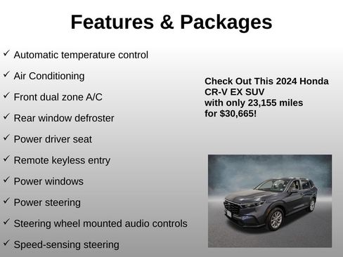 Used 2024 Honda CR-V EX image 8