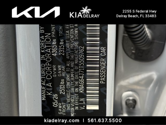 New 2026 Kia K5 GT-Line w/ GT-Line Premium Package FWD image 33