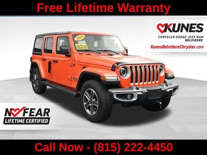 Used 2023 Jeep Wrangler Unlimited Sahara w/ LED Lighting Group