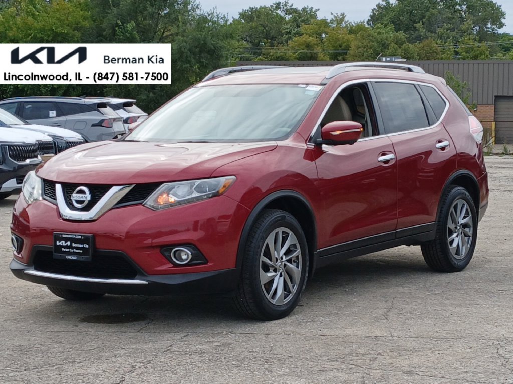 Used 2015 Nissan Rogue SL w/ SL Premium Package AWD/4WD image 1