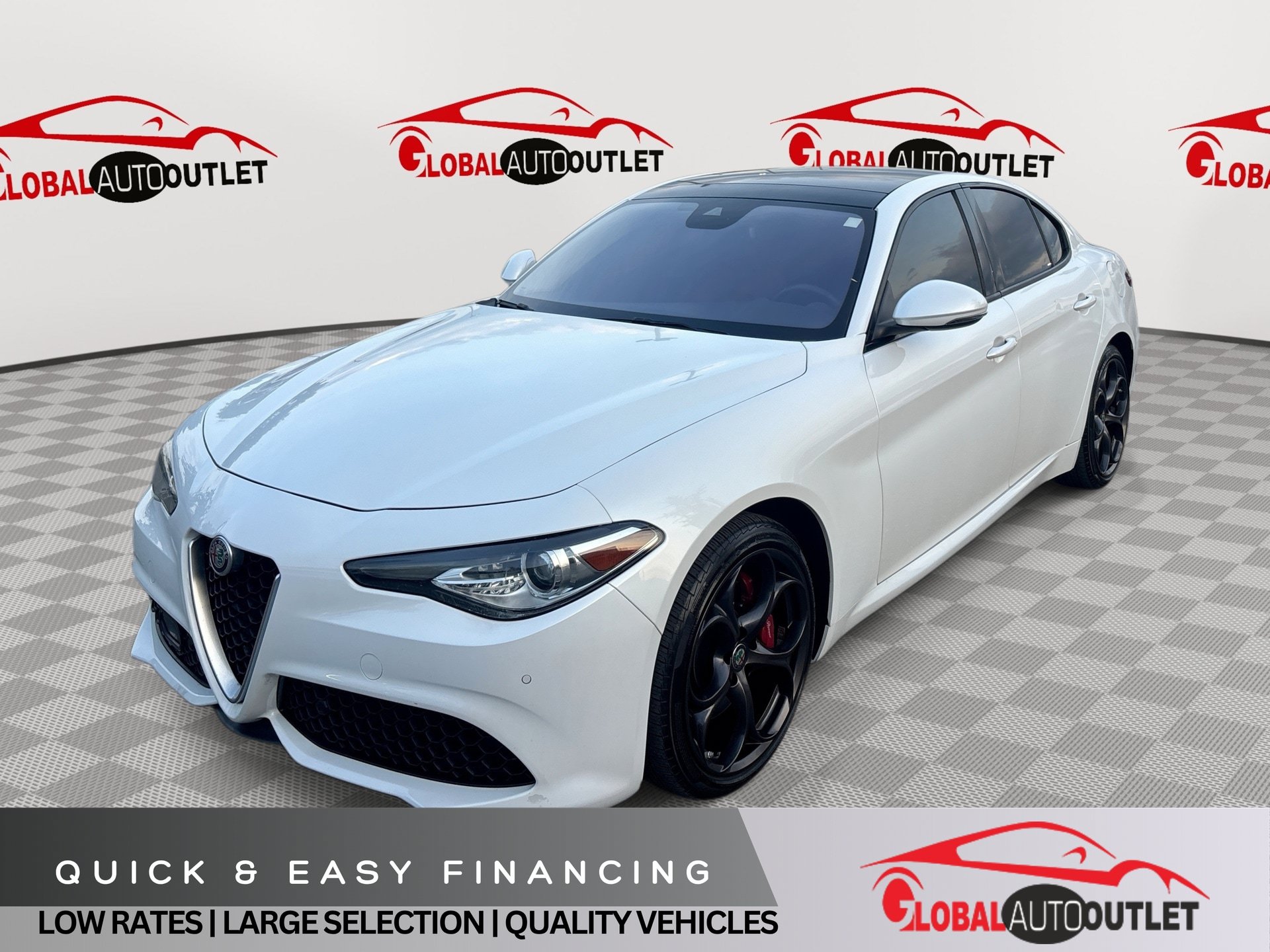 Used 2018 Alfa Romeo Giulia Ti Sport w/ Quick Order Package 22S Sport AWD/4WD image 1