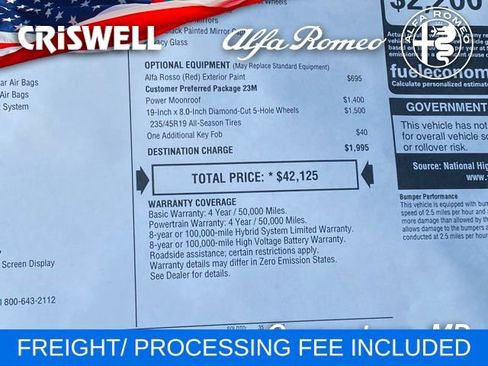 New 2025 Alfa Romeo Tonale image 45