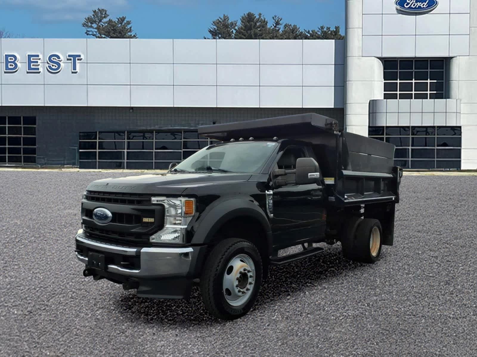 Used 2020 Ford F550 4x4 Regular Cab Super Duty w/ Power Equipment Group image 1
