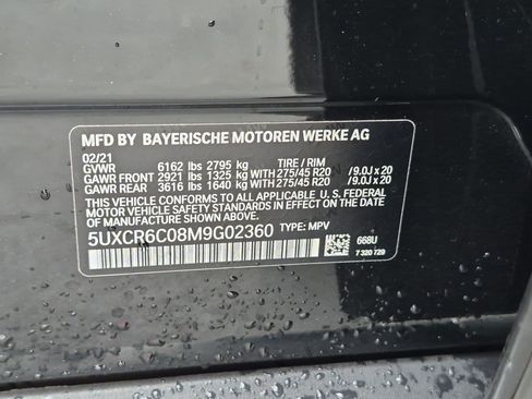Used 2021 BMW X5 xDrive40i w/ Convenience Package AWD/4WD image 32