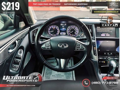 Used 2017 INFINITI Q50 3.0t Premium w/ 3.0T Premium Plus Package image 7