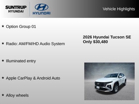 Used 2026 Hyundai Tucson SE AWD/4WD image 8