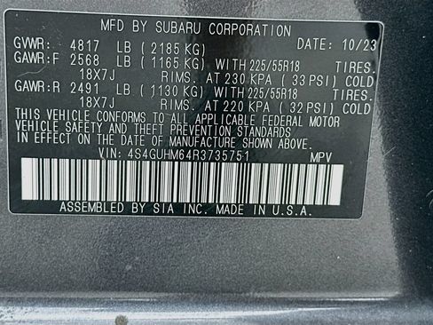 Used 2024 Subaru Crosstrek 2.5i Limited w/ Popular Package #4A AWD/4WD image 30