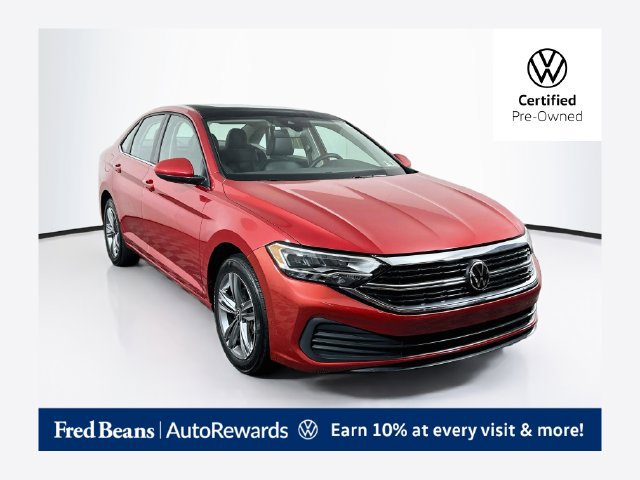 Certified 2023 Volkswagen Jetta SE w/ Panoramic Sunroof Package FWD image 1