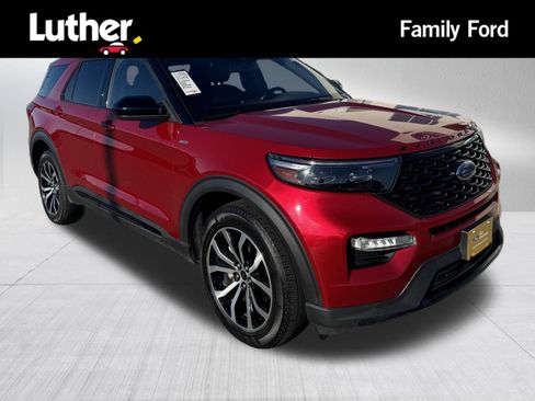Certified 2022 Ford Explorer ST-Line w/ Class IV Trailer Tow Package AWD/4WD image 1