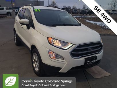 Used 2021 Ford EcoSport SE w/ SE Convenience Package