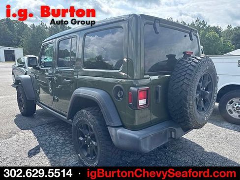 Used 2022 Jeep Wrangler Unlimited Sport AWD/4WD image 4