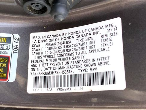 Used 2014 Honda CR-V EX-L image 33