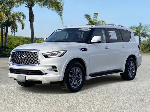 Certified 2024 INFINITI QX80 Luxe w/ Cargo Package image 1