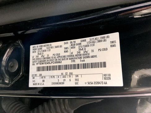 Used 2020 Ford F150 Platinum w/ Equipment Group 701A Luxury AWD/4WD image 31