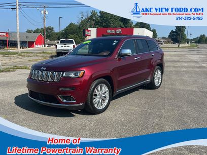 Used 2017 Jeep Grand Cherokee Summit