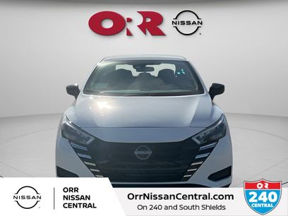 New 2025 Nissan Versa S w/ Trunk Package