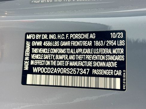 Certified 2024 Porsche 911 Turbo S image 26