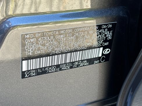 Certified 2026 Lexus IS 350 F Sport w/ Accessory Package Z1 RWD image 40