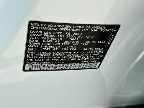 Used 2021 Volkswagen Atlas S FWD image 29