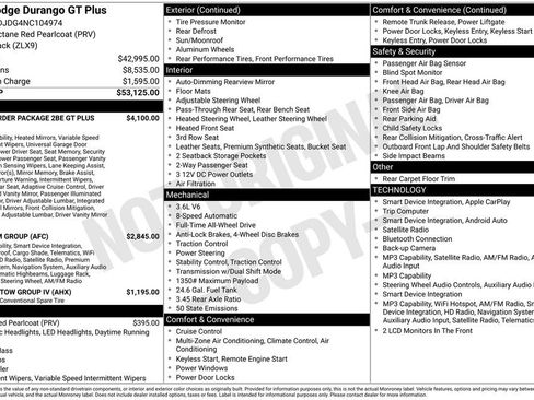 Used 2022 Dodge Durango GT AWD/4WD image 14