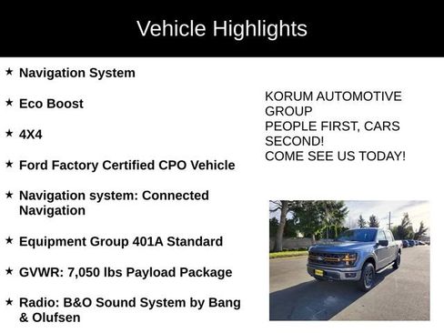 Certified 2025 Ford F150 Tremor w/ Bed Utility Package image 4