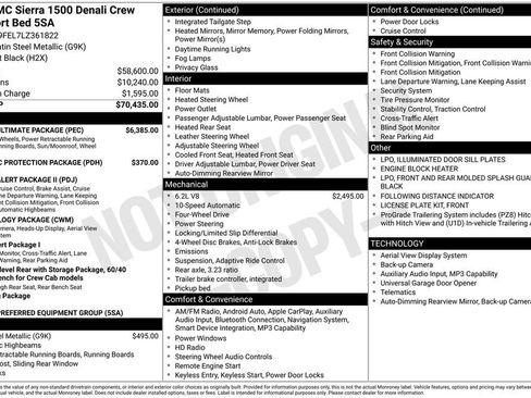 Used 2020 GMC Sierra 1500 Denali w/ Denali Ultimate Package image 11