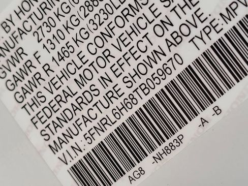 New 2026 Honda Odyssey EX-L image 16