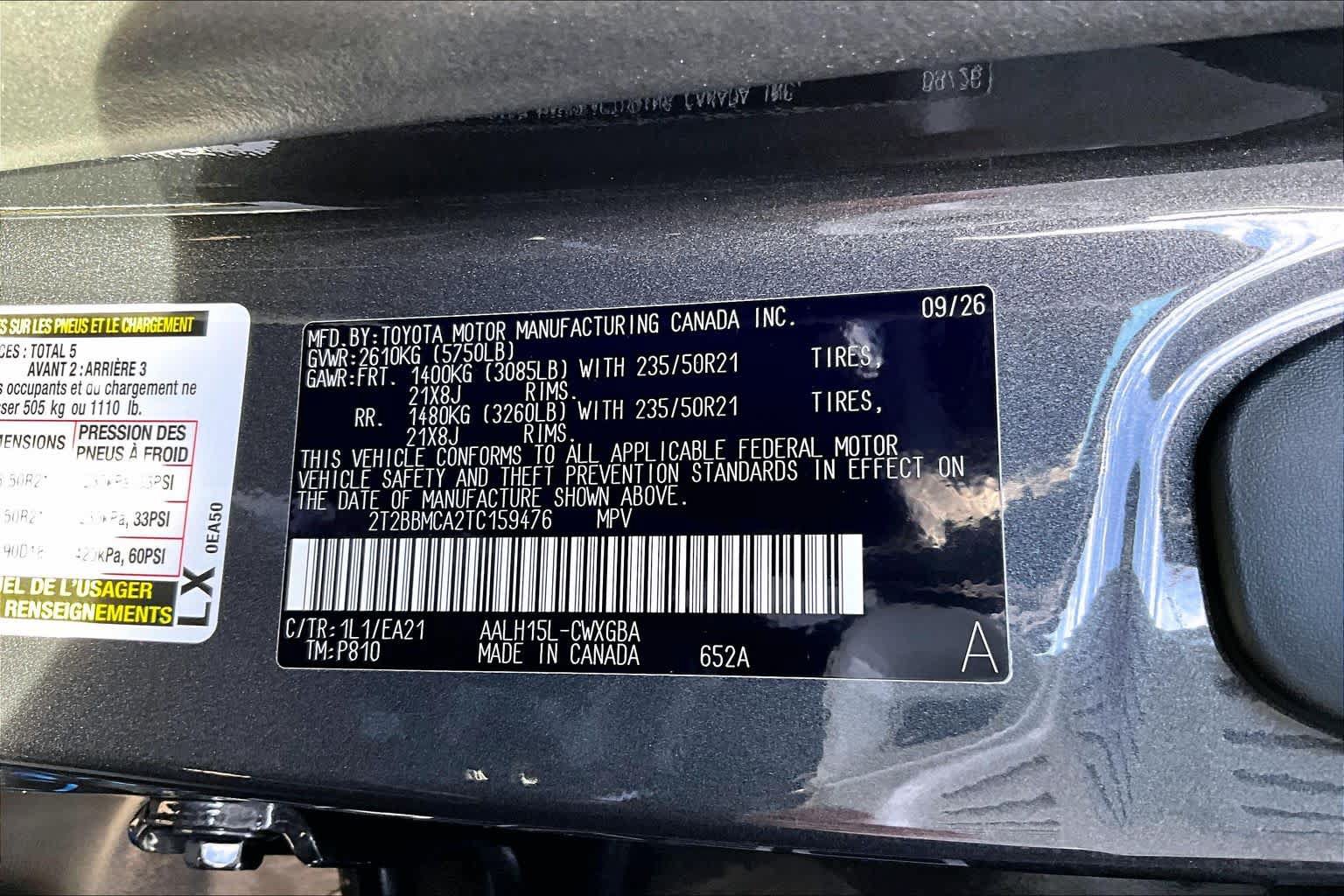 New 2026 Lexus RX 350h AWD/4WD image 23