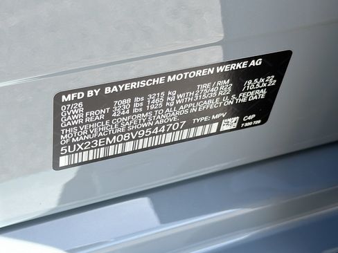 New 2027 BMW X7 xDrive40i w/ Executive Package AWD/4WD image 45