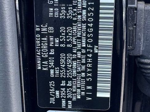 Used 2025 Kia Sorento EX FWD image 41