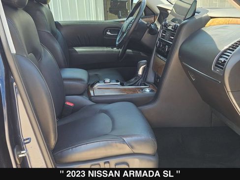 Used 2023 Nissan Armada SL w/ Captain's Chairs Package RWD image 31