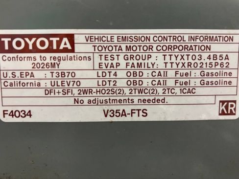Used 2026 Toyota Tundra 1794 Edition AWD/4WD image 74