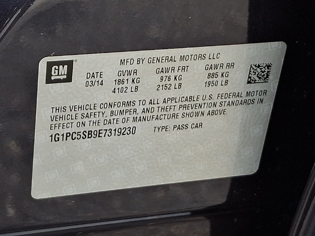 Used 2014 Chevrolet Cruze LT w/ All-Star Edition FWD image 29