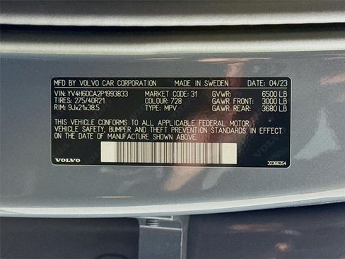 Used 2023 Volvo XC90 T8 Ultimate w/ Lounge Package AWD/4WD image 35