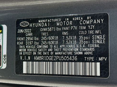 Used 2023 Hyundai Palisade SE w/ Cargo Package image 31