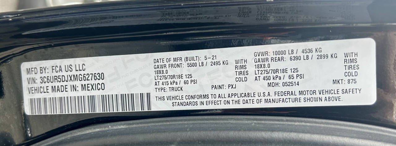 Used 2021 RAM 2500 Big Horn AWD/4WD image 25