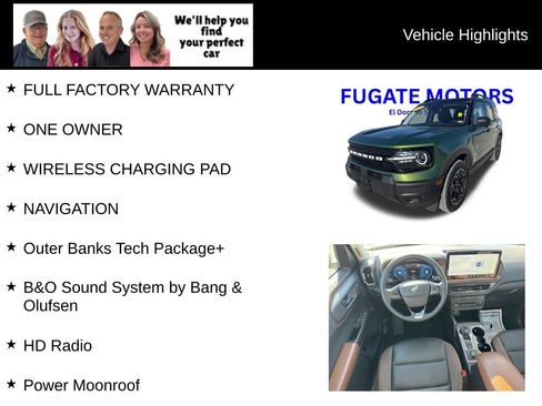 Used 2025 Ford Bronco Sport Outer Banks w/ Outer Banks Tech Package+ image 8