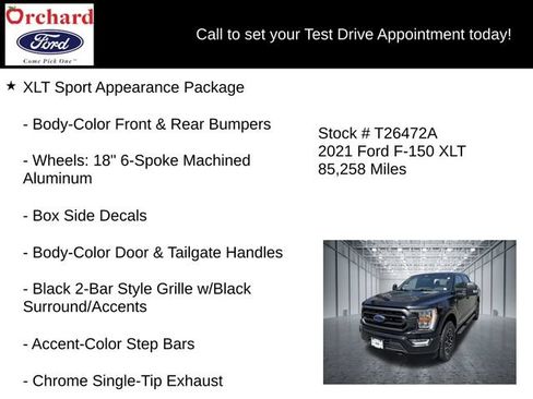 Certified 2021 Ford F150 XLT w/ Equipment Group 302A High AWD/4WD image 13