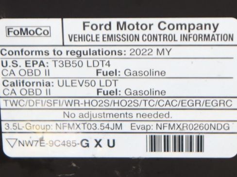 Used 2022 Ford F150 Raptor w/ Equipment Group 801A High AWD/4WD image 16