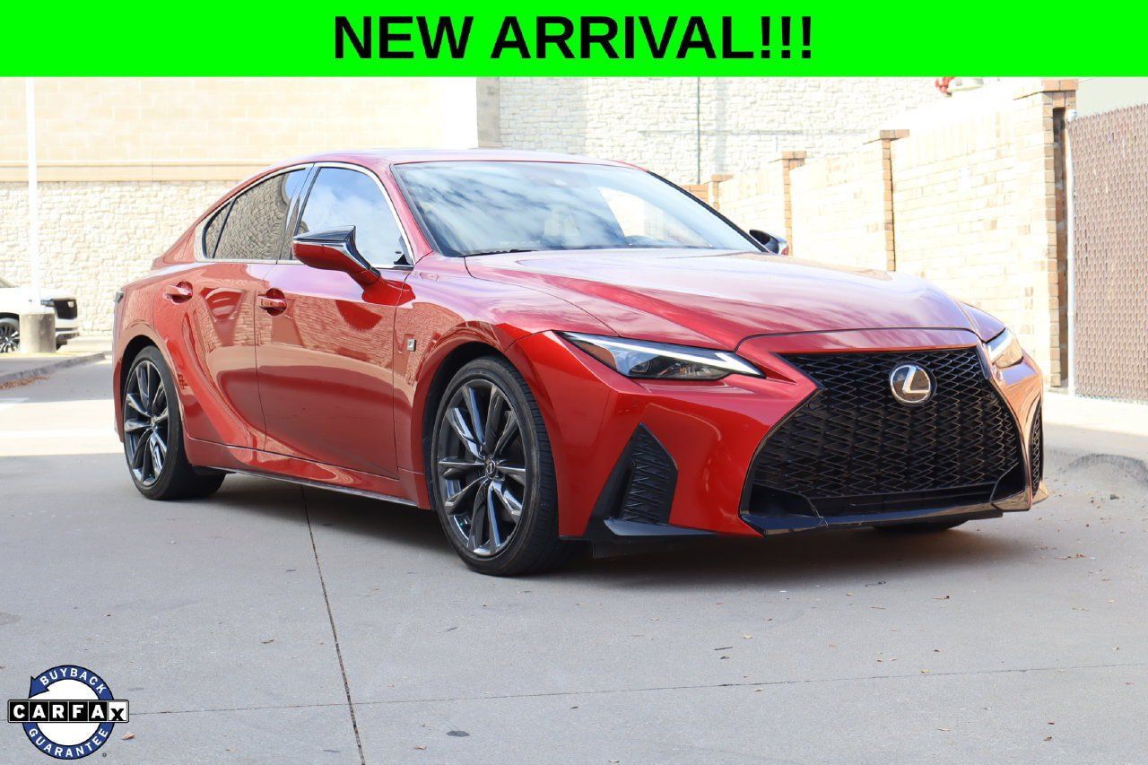 Used 2024 Lexus IS 350 F Sport w/ Memory Package RWD image 1