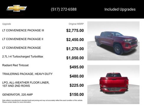 Used 2024 Chevrolet Colorado LT w/ LT Convenience Package III image 14