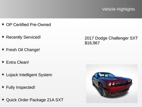 Used 2017 Dodge Challenger SXT image 4